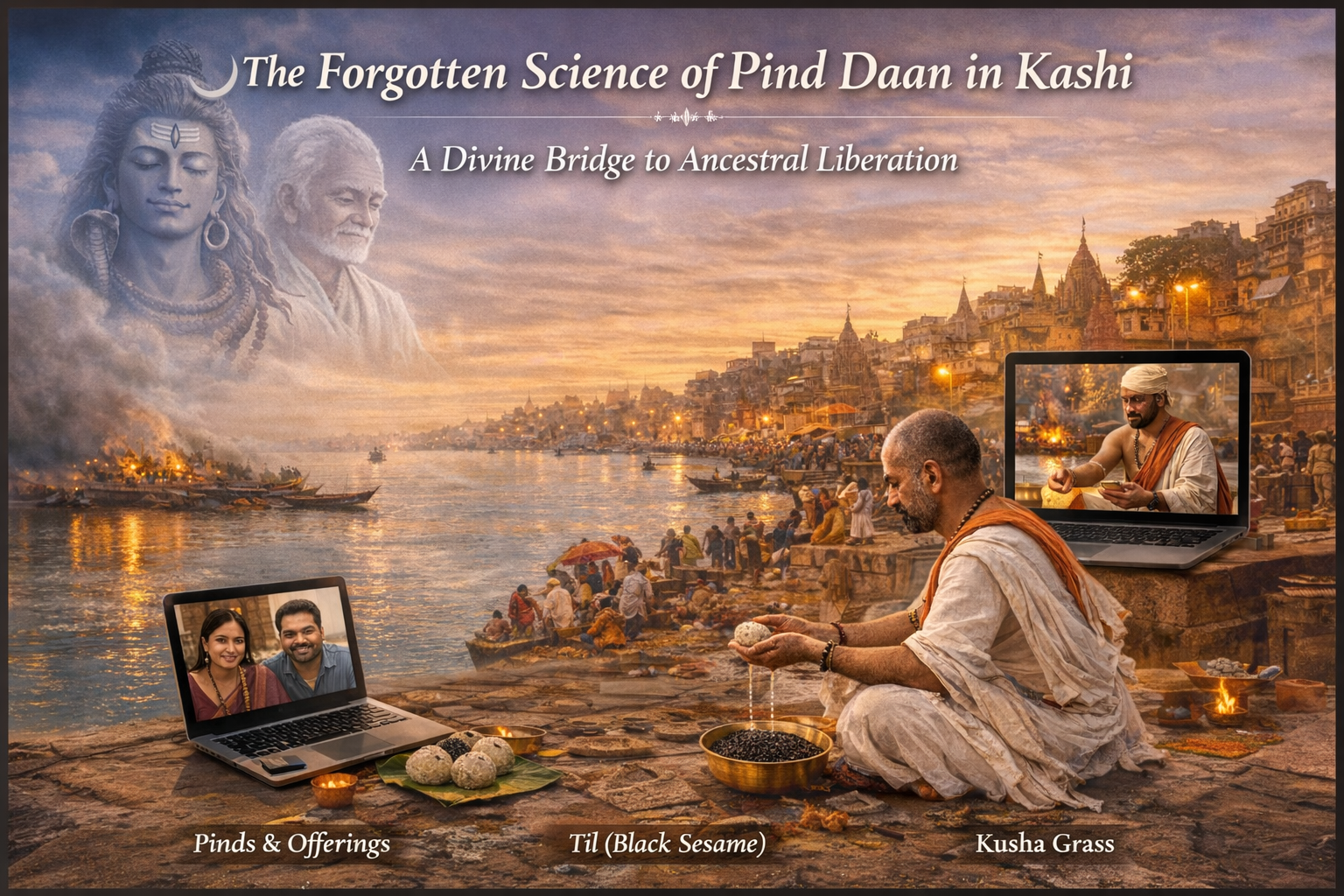 The Forgotten Science of Pind Daan in Kashi: A Divine Bridge to Ancestral Liberation
